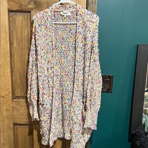 Hayden Multicolor Women's Cardigan Sweater